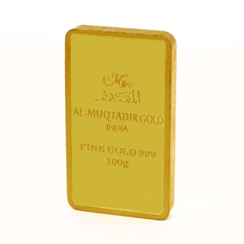 24kt GOLD BAR 999 100g