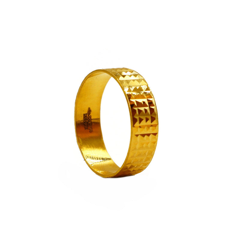 22K Gold Men's Ring (5.25G) - Queen of Hearts Jewelry