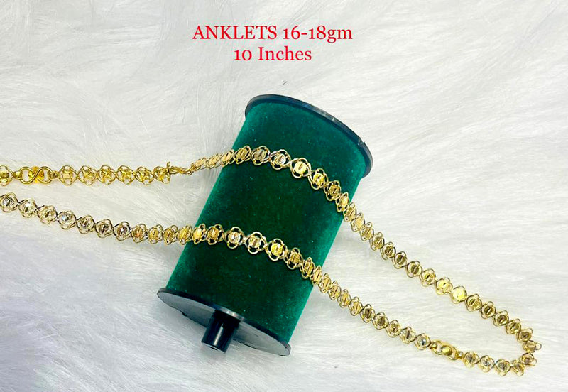 Anklets 16- 18 gm(10 inches)