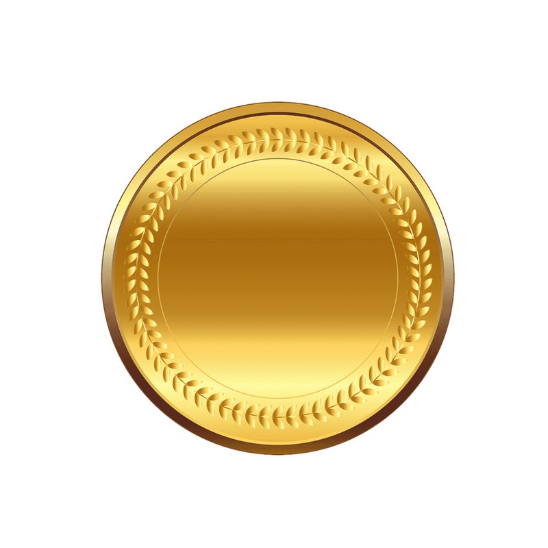 Gold Coin 22 Kt 8gram